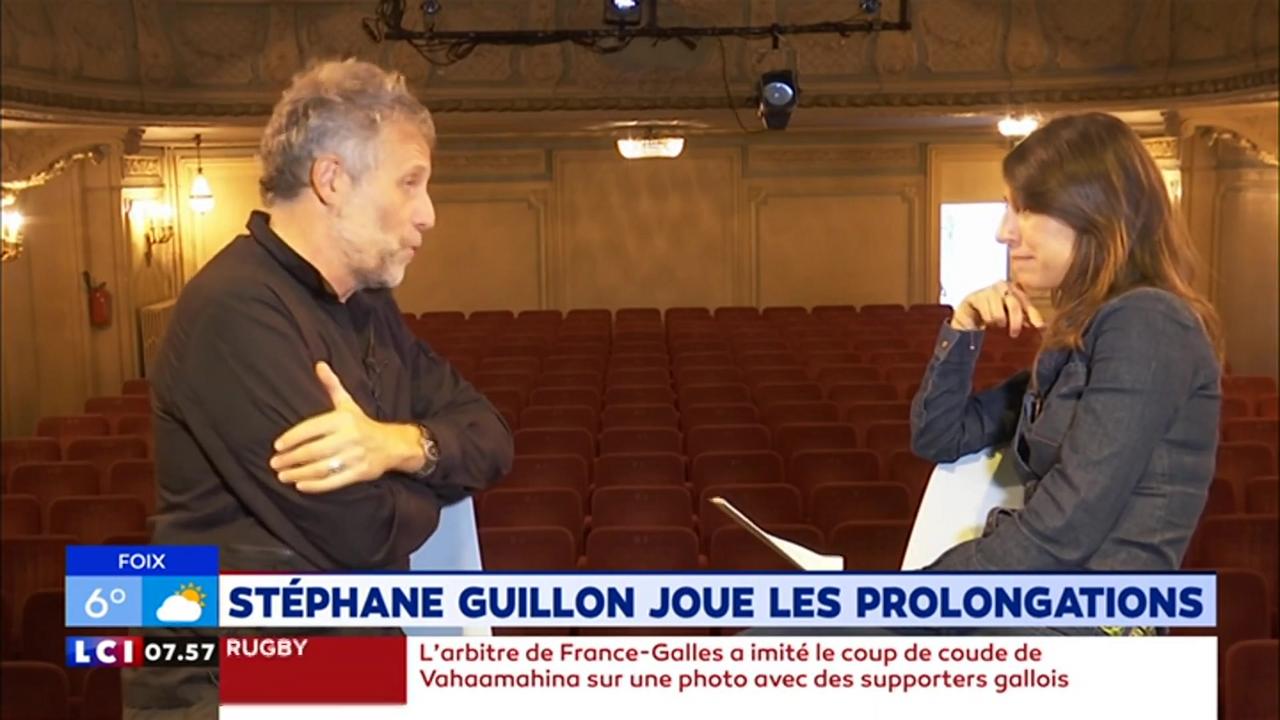 Chronique et interview de Stéphane Guillon sur LCI